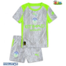 Manchester City Tredjedraktsett Barn 2025-26 Kortermet (+ Korte bukser)